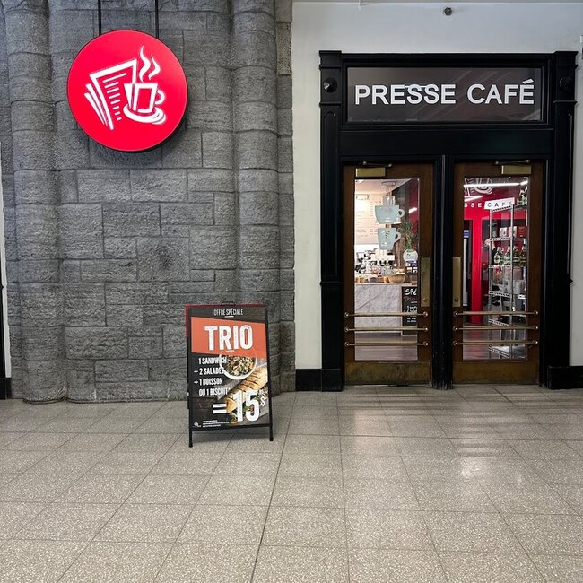 Presse Café - Restaurants près de: H3C1G6