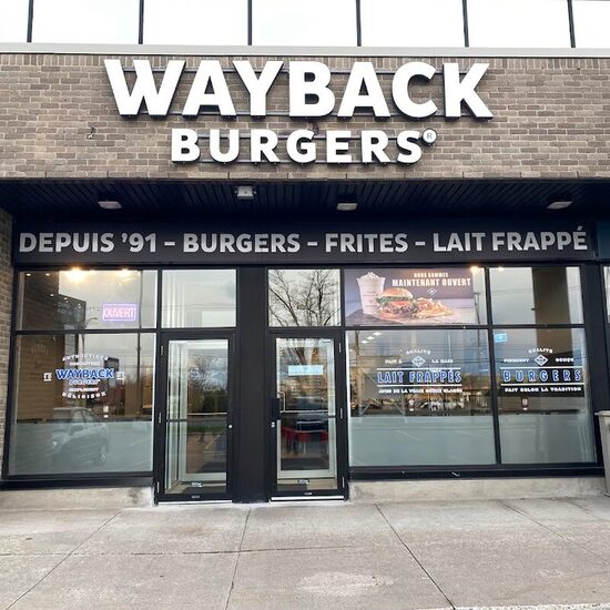 Wayback Burgers - Restaurants Plats &agrave; emporter de Pierrefonds-Roxboro