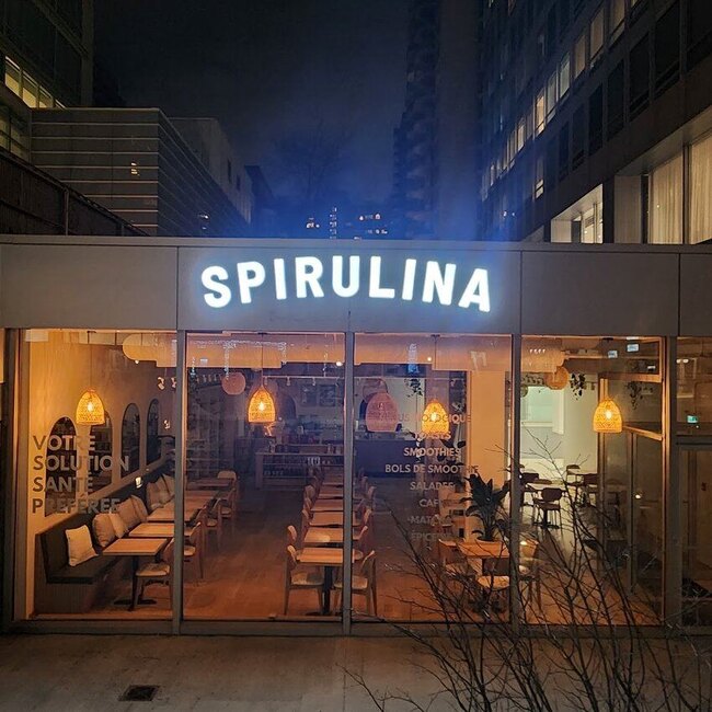 Spirulina - Restaurants près de: H3G1Z1
