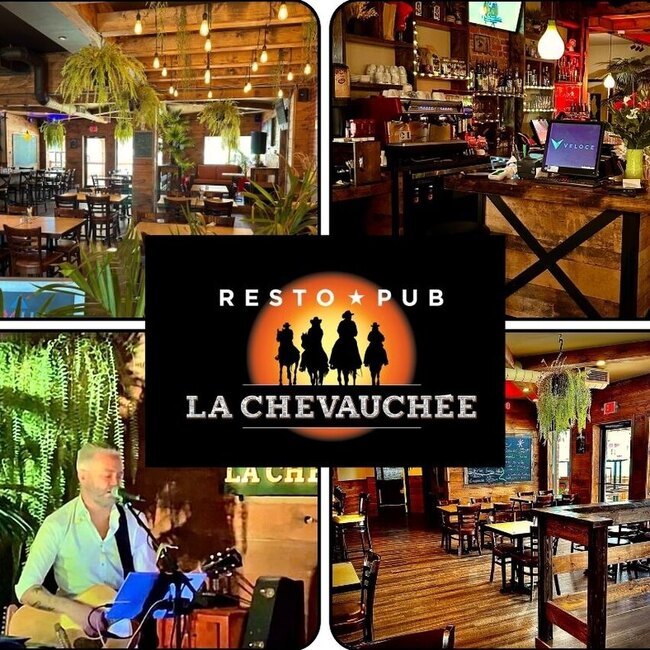 La Chevauch&eacute;e Resto-Pub - Restaurants pr&egrave;s de: G9H3J9