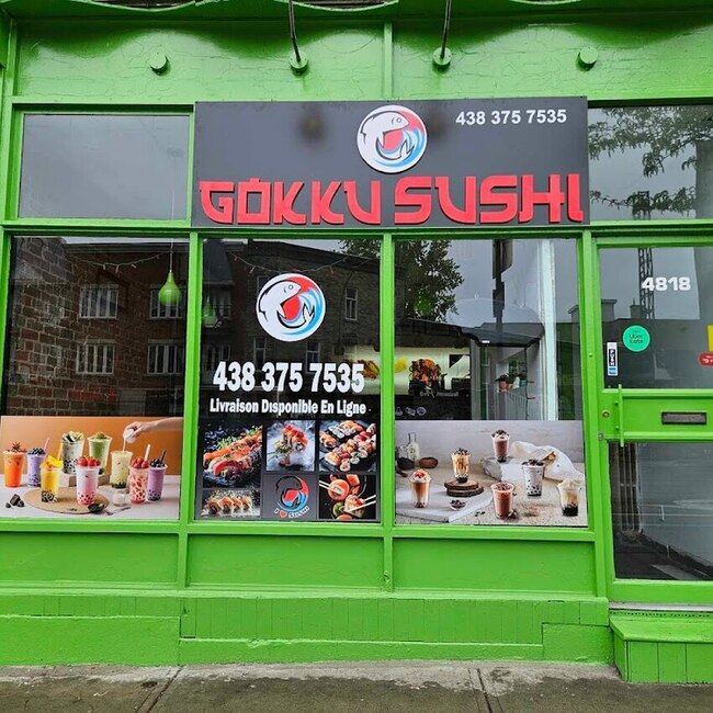 Gokku Sushi - Le Plateau-Mont-Royal Takeout Available Open Monday Restaurants