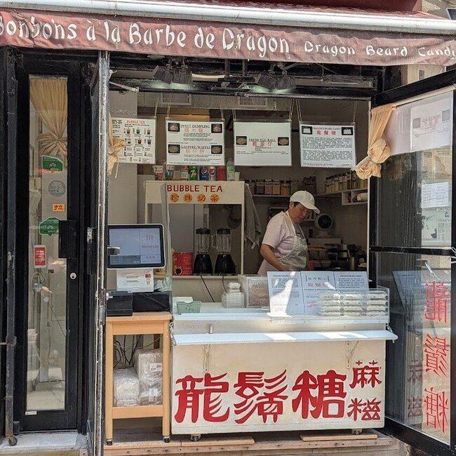 Dragon Beard Candy - Restaurants Dumplings (ravioli chinois), Cor&eacute;ens, Chinois &agrave; Quartier Chinois