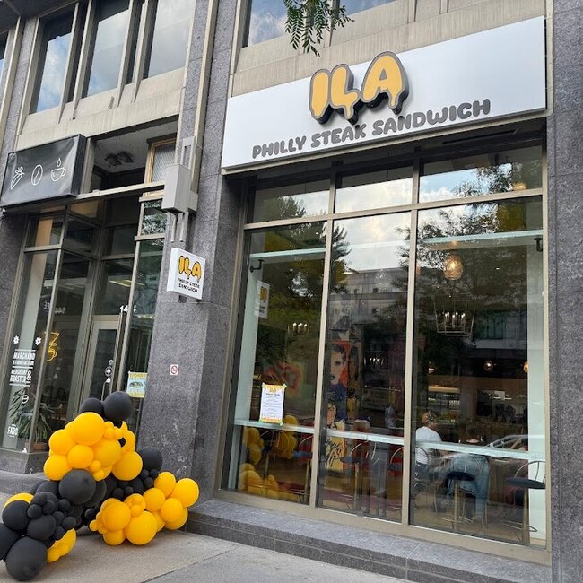 Sandwich au steak Philly de l'ILA Montreal Restaurant: Menu, Reviews & Reserve (2026)