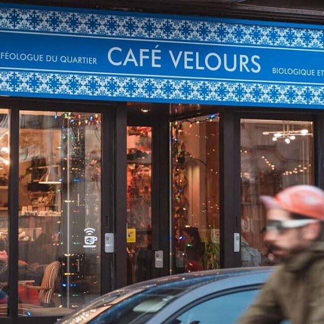 Caf&eacute; Velours - Restaurants Caf&eacute;s, Grilled Cheese pr&egrave;s de: H2E1C8
