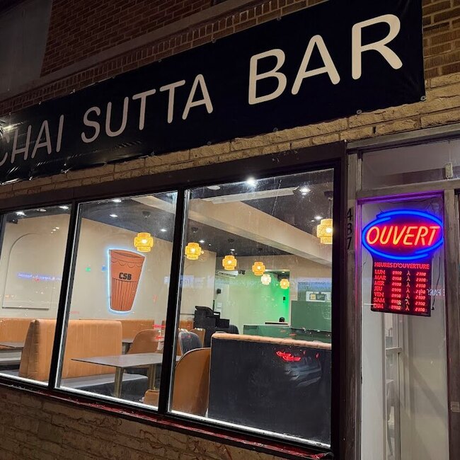 Chai Sutta Bar - Restaurants Indiens Ouverts maintenant Montr&eacute;al