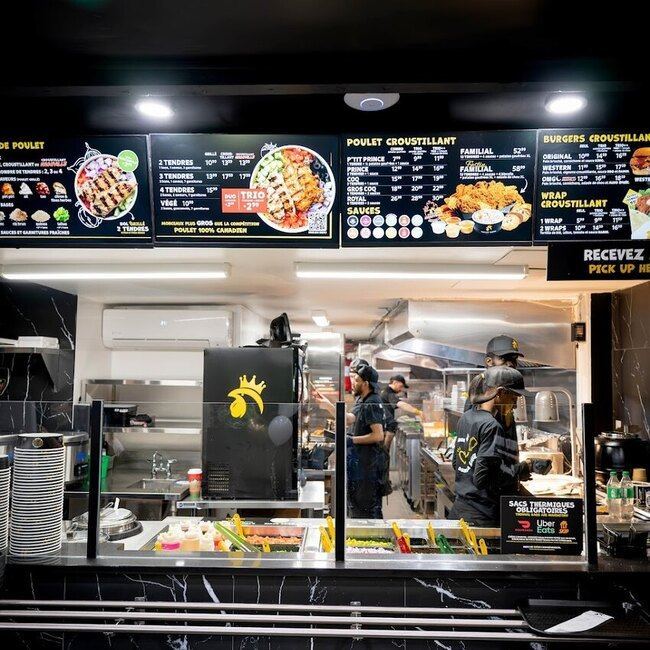 Poulet Royal - Salades Ouverts tard Centre-ville