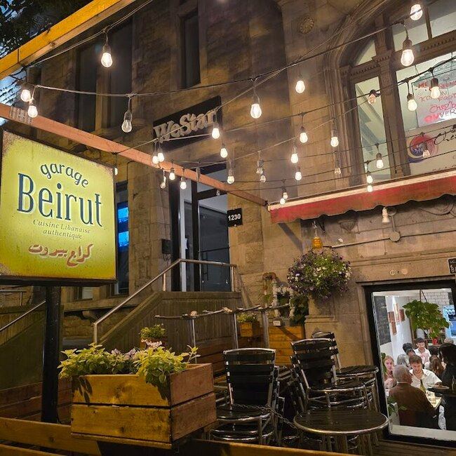 Garage Beirut - Restaurants Bienvenue aux groupes Ouverts dimanche Centre-ville