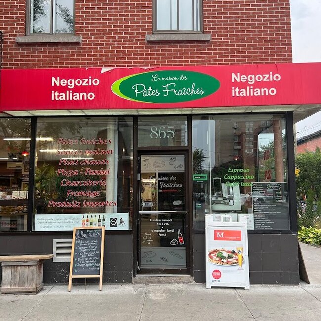 La Maison des Pâtes Fraîches - Pasta, Iranian Delivery Restaurants Near: H2V4E4