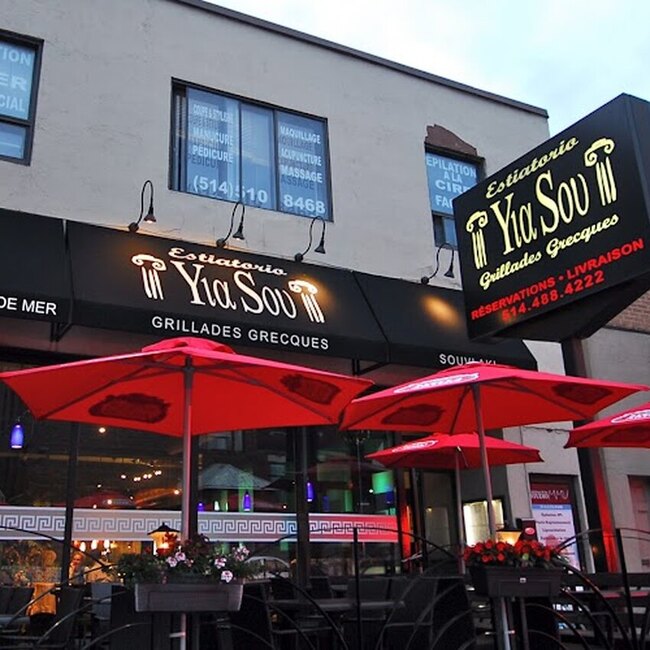 Yia Sou Greek Grill - Restaurants pr&egrave;s de: H3W1X2