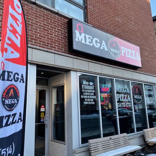 Mega Pizza Jarry - Poutine, Contemporary Modern Restaurants in Montreal