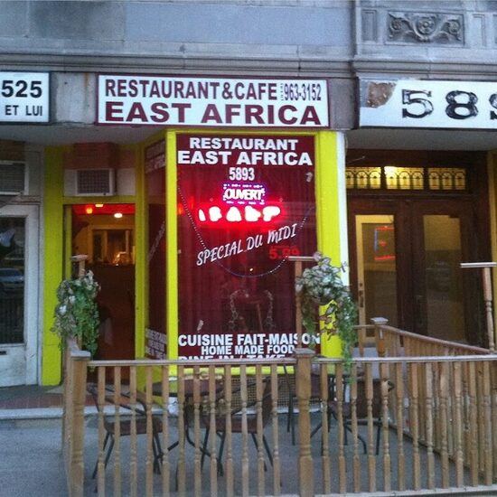 L'Afrique de l'Est (East Africa) - Restaurants in Montreal