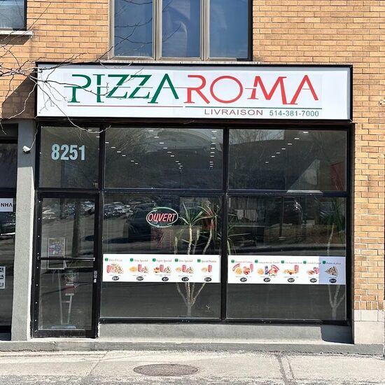 Pizza Roma - Restaurants Commande en ligne de Montréal