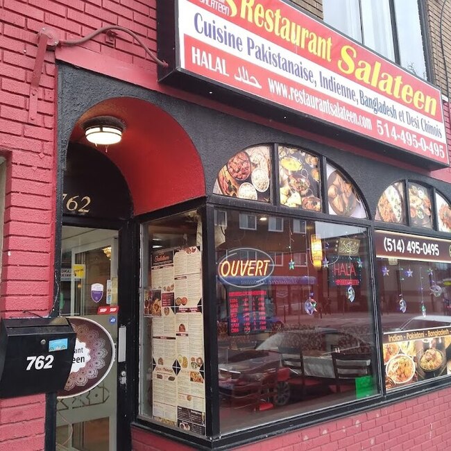 Salateen - Restaurants Indiens pr&egrave;s de: H2V4E8