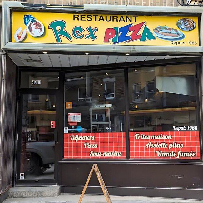 Rex Pizza - Restaurants pr&egrave;s de: H4G1E4