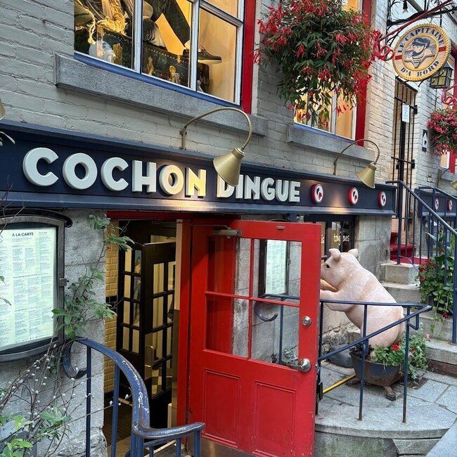 Le Cochon Dingue - Breakfast, Bagels Restaurants Near: G1K3W3