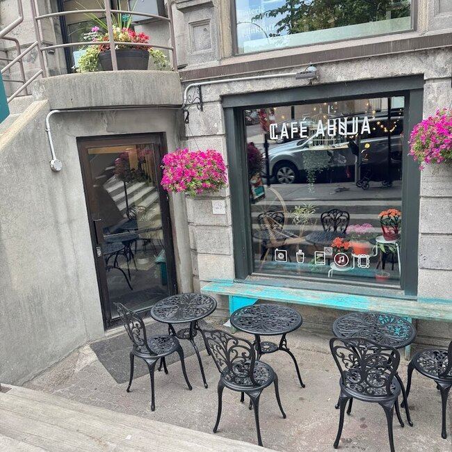 Cafe Aunja - Restaurants Terrasse Ouverts maintenant Centre-ville