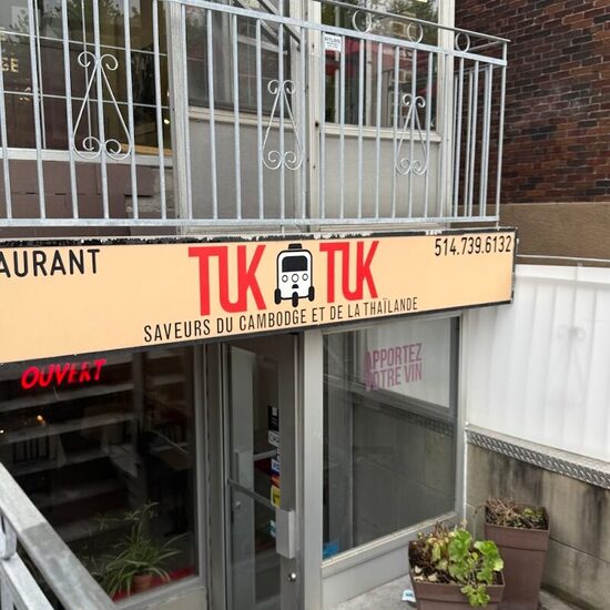 Tuk Tuk - Restaurants Fusion de Montr&eacute;al