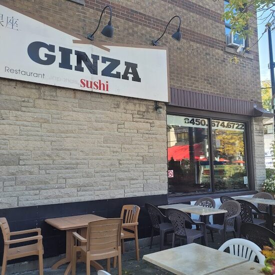 Ginza Sushi Station - Restaurants Terrasses de Montréal
