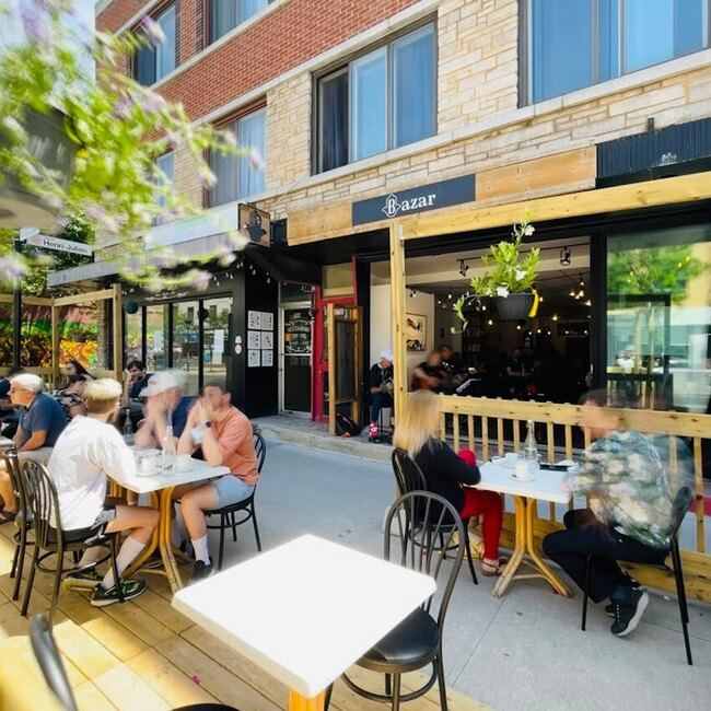 Bazar Caf&eacute; - Montreal Bring your own wine Open Morning Restaurants