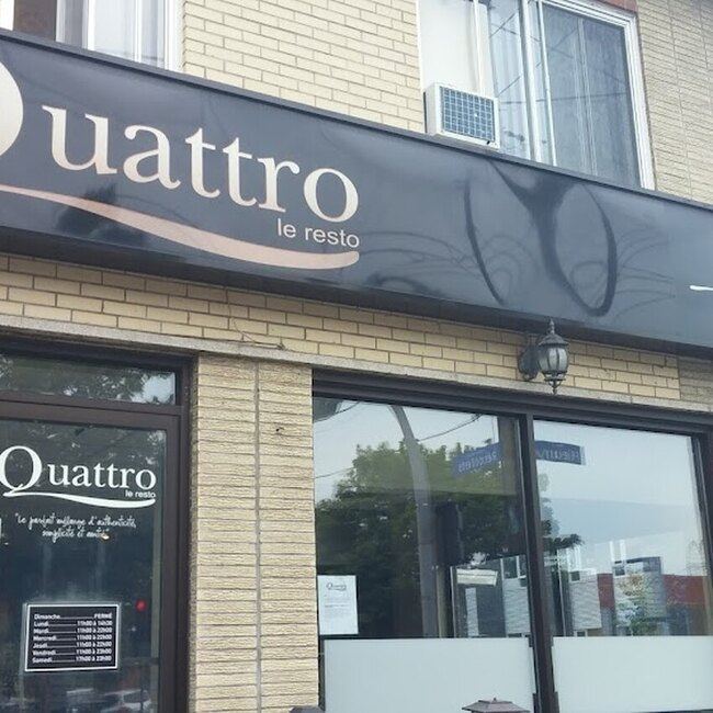 Resto Quatro - Montreal North Open Tuesday Restaurants