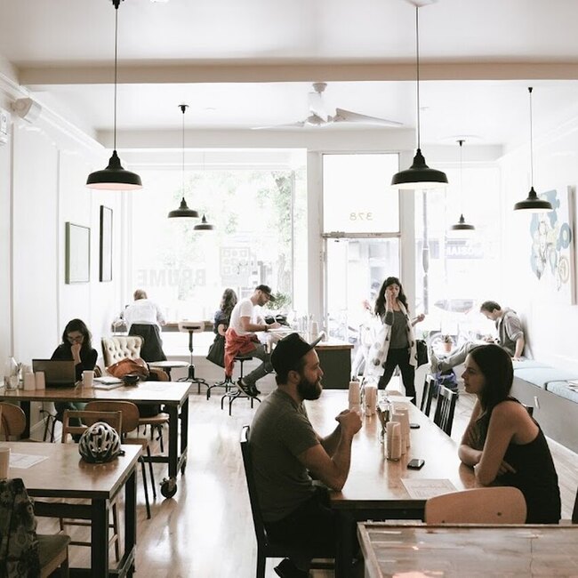 La Brume Dans Mes Lunettes - Montreal Tea, Desserts & Sweets Open Supper Restaurants