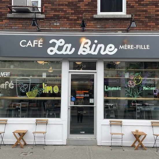 Caf&eacute; La Bine - Restaurants de Montr&eacute;al