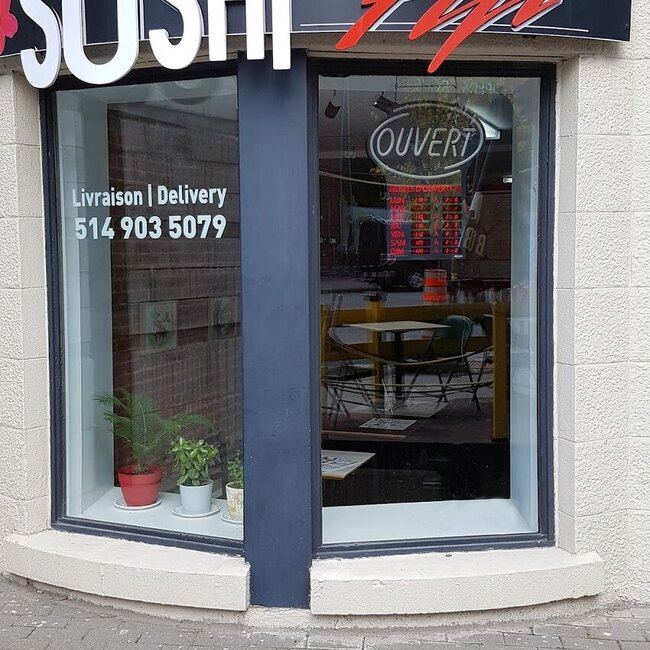 Sushi Fiji - Restaurants Entr&eacute;e accessible aux fauteuils roulants Le Plateau-Mont-Royal