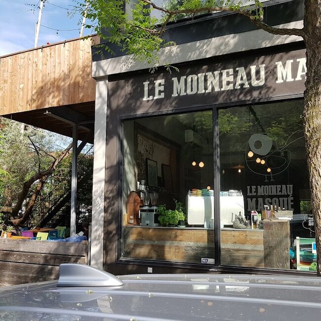 Caf&eacute; Le Moineau Masqu&eacute; - Restaurants pr&egrave;s de: H2J1X1