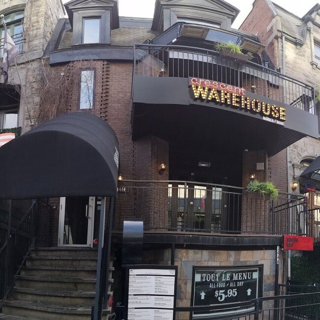 Le Warehouse - Restaurants Livraison pr&egrave;s de: H3C2C7