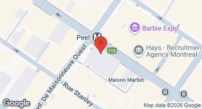 How to get to Caf&eacute; Vasco Da Gama, Downtown - Montreal