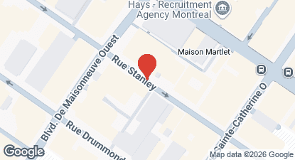 How to get to Caf&eacute; C C, Downtown - Montreal