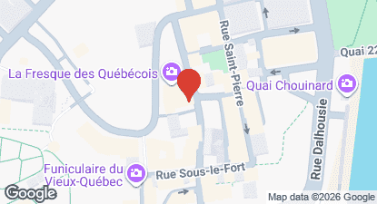 Comment se rendre à Caf&eacute; La Maison Smith, Vieux-Qu&eacute;bec - Qu&eacute;bec