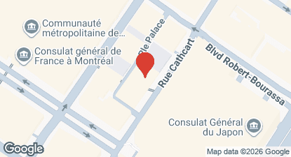 Comment se rendre à Hinnawi Bros Bagel & Caf&eacute;, Centre-ville - Montr&eacute;al