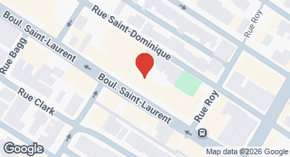 Comment se rendre à Slice + Soda, Le Plateau-Mont-Royal - Montr&eacute;al