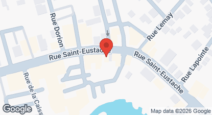 Comment se rendre à Mina Caf&eacute;, Saint-Eustache