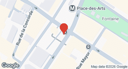 How to get to Commodore Caf&eacute;, Quartier des Spectacles - Montreal