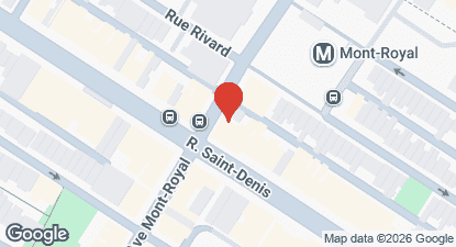 Comment se rendre à Le 408 caf&eacute;/cr&ecirc;pes, Le Plateau-Mont-Royal - Montr&eacute;al