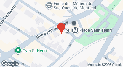 Comment se rendre à Pizza Saint Henri, Saint-Henri - Montr&eacute;al