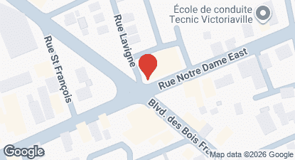 Comment se rendre à Dyyb's caf&eacute;, Victoriaville