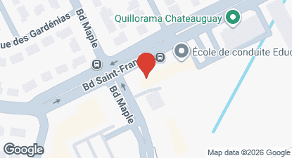 Comment se rendre à P&acirc;tisserie Obsession, Ch&acirc;teauguay