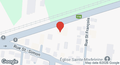 How to get to Pizzeria Ste Madeleine 2 pour 1, Sainte-Madeleine