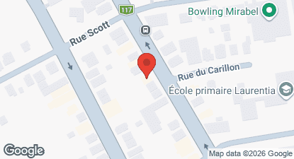 Comment se rendre à L'Atelier D'Apprentissage Du Chocolat, Saint-Jérôme