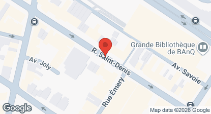 Comment se rendre à Sushi St-Denis, Quartier Latin - Montr&eacute;al