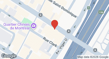 How to get to Le Lotus Bleu, Chinatown - Montreal