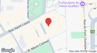 Comment se rendre à Restaurant Champlain (Ch&acirc;teau Frontenac), Vieux-Qu&eacute;bec - Qu&eacute;bec
