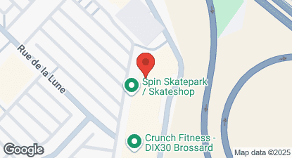 Comment se rendre à Resto-Bar Le Turf au Oasis Surf, Brossard