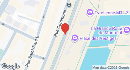 Comment se rendre à Restaurant La Travers&eacute;e, Vieux-Montr&eacute;al - Montr&eacute;al