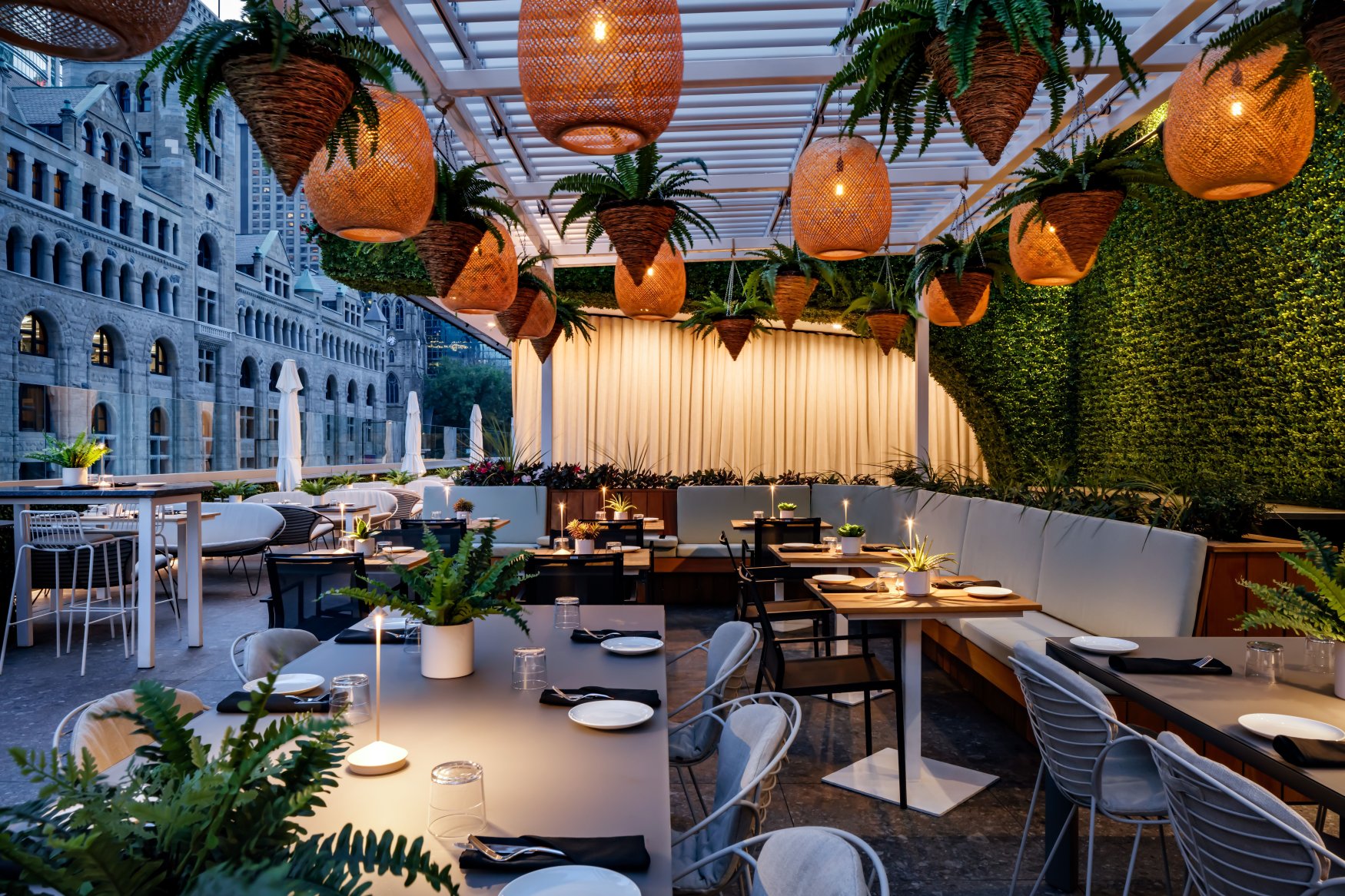 La Terrasse Belvu réouvre avec une ambiance méditerranéenne