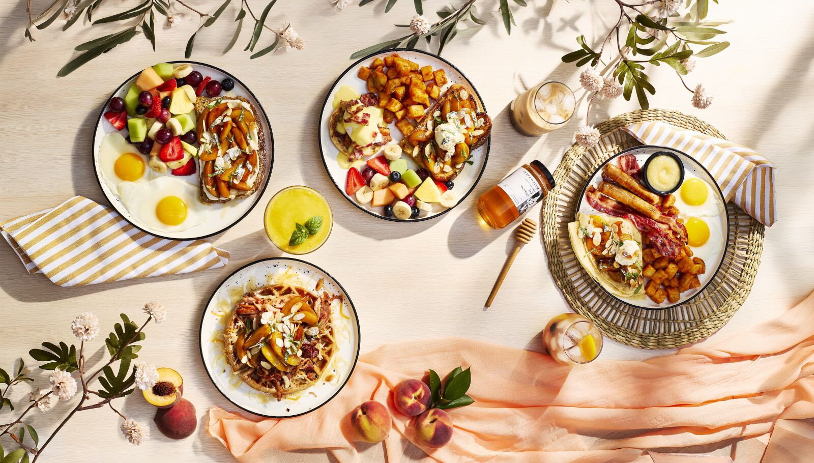Ben & Florentine Launches a Summer Menu with Peach and Honey Flavors