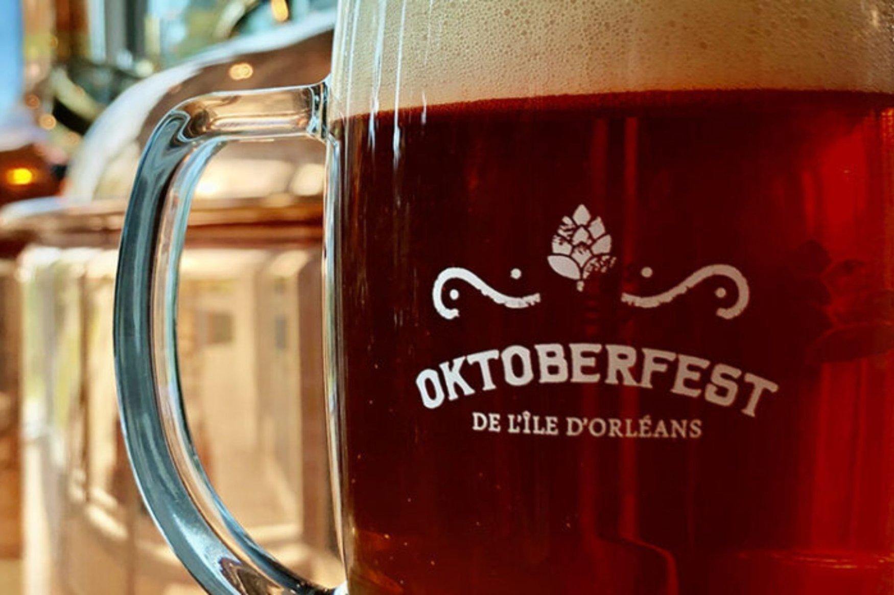 The Microbrasserie de LÎle DOrléans in Oktoberfest Mode